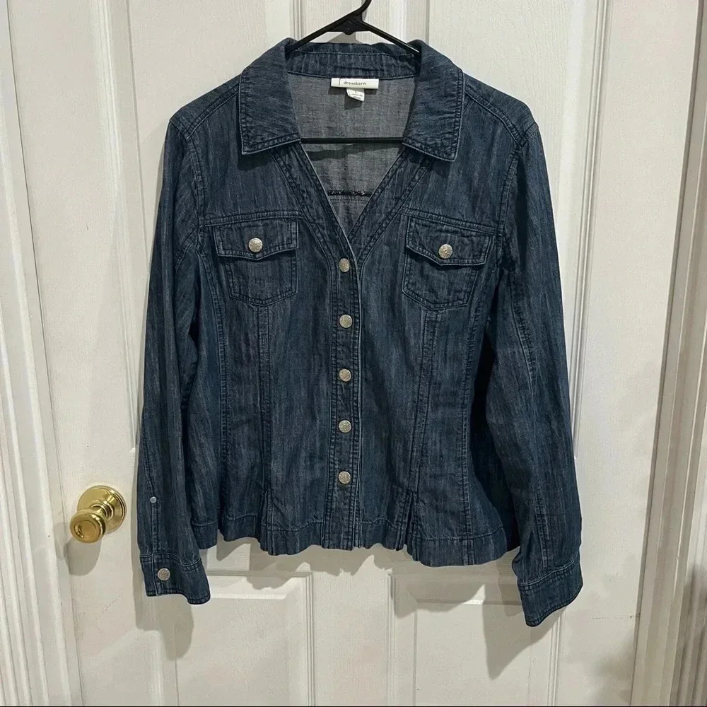 DRESSBARN JEAN JACKET